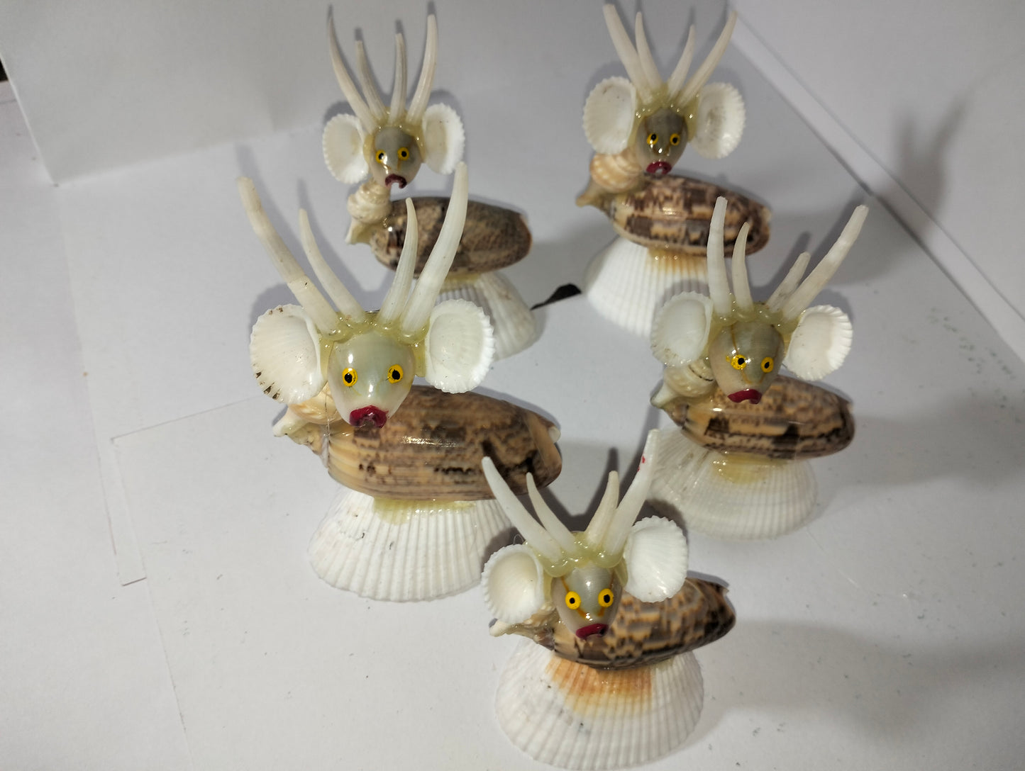 Seashell Deer Showpiece