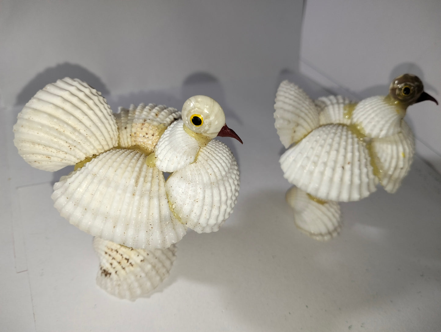 Seashell Bird Showpiece