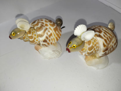 Seashell Mouse Figurines