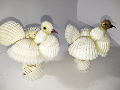 Seashell Bird Showpiece