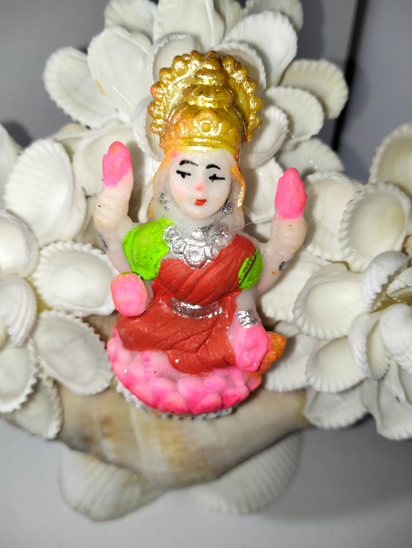 Sea Shell With Lakshmi