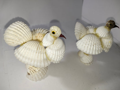 Seashell Bird Showpiece