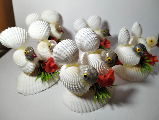 SeaShell Birds Delight ( 5-Five Piece)