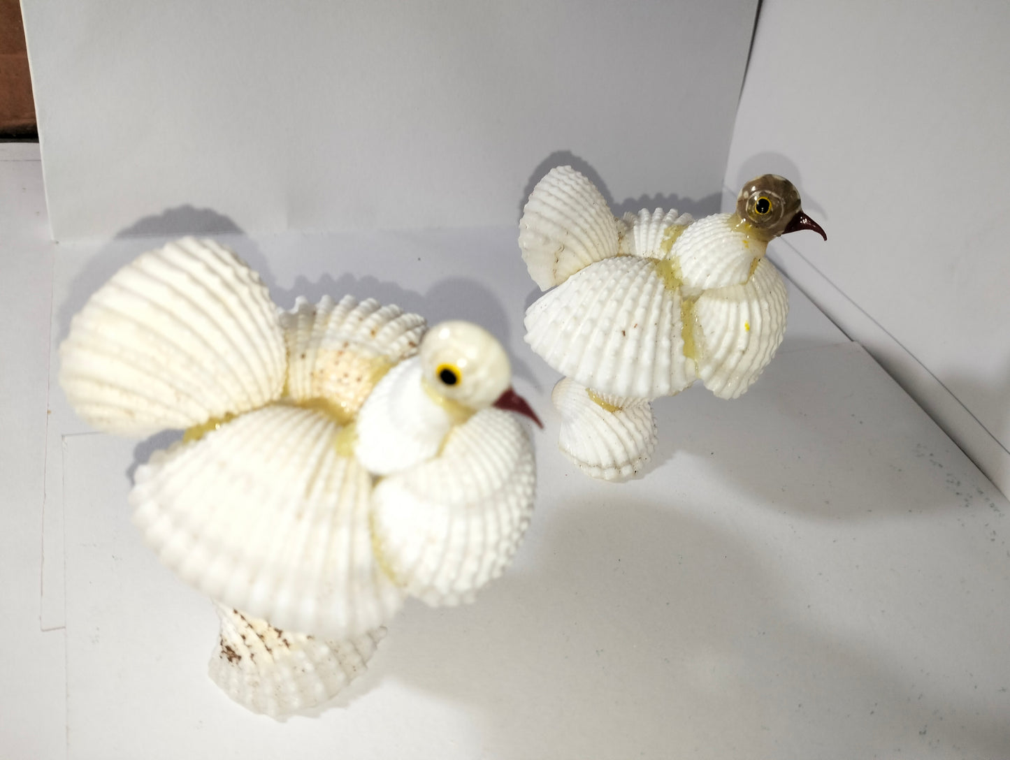 Seashell Bird Showpiece