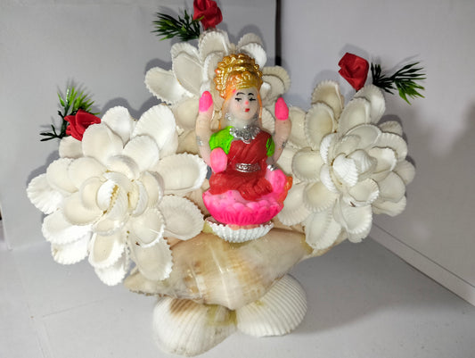Sea Shell With Lakshmi